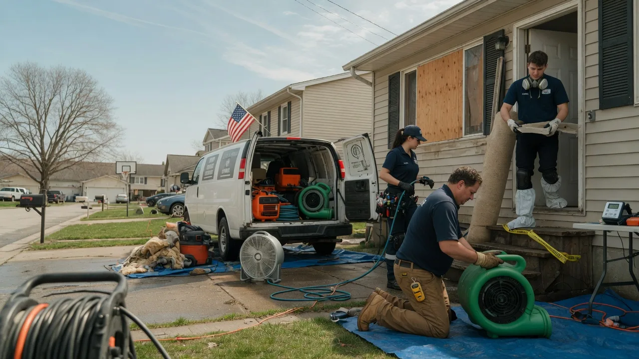 Water Damage Restoration in Montpelier, ND near me